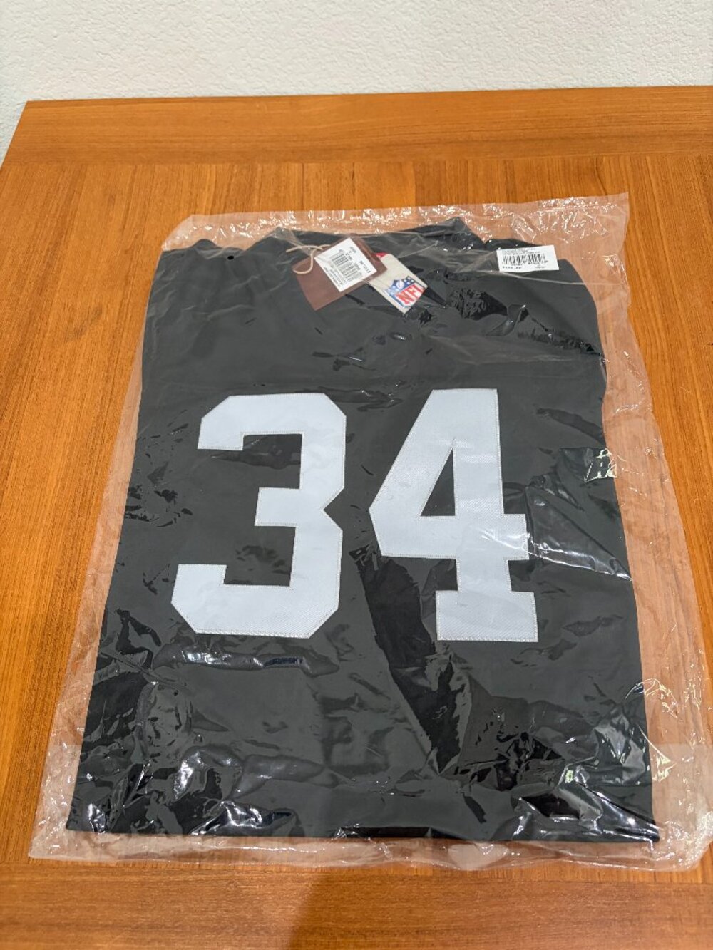 Mitchell & Ness Los Angeles Raiders Bo Jackson #34 Black 1988 Jersey M women